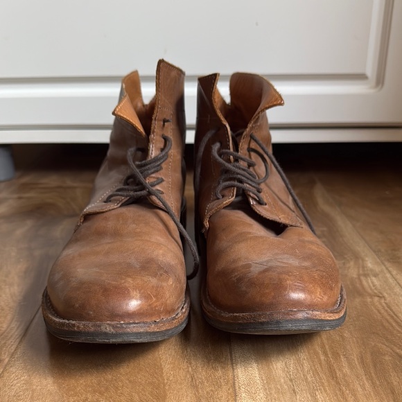 Fiorentini and Baker Brown Leather Lace-Up Boots size 43 - Picture 2 of 7